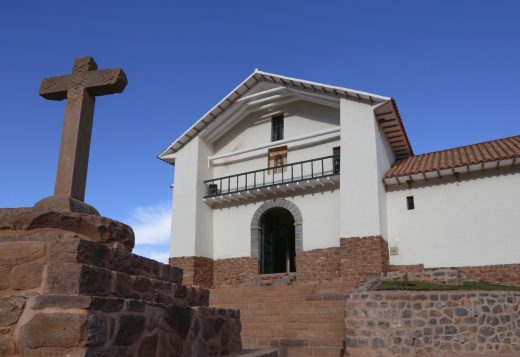 Exterior of the church of Kuñotambo after conservation