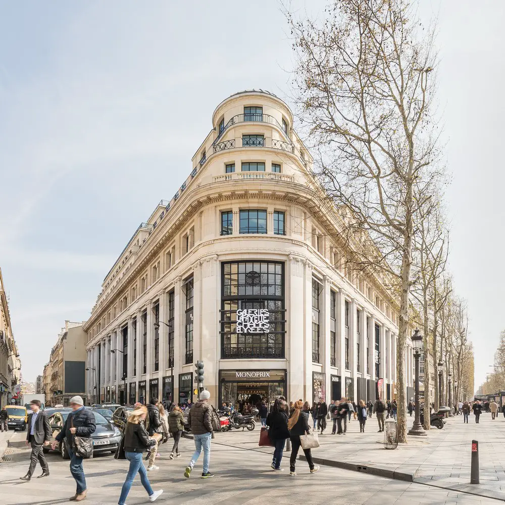 Louis Vuitton Paris Galeries Lafayette store, France