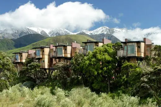 Hapuku tree houses, Kaikoura, New Zealand