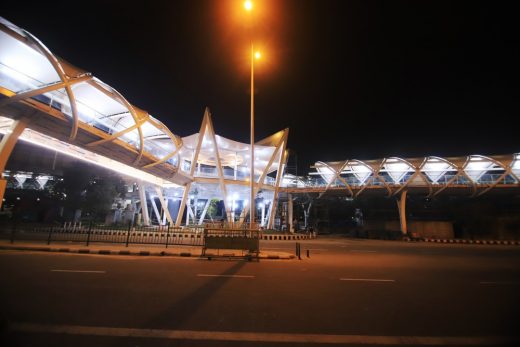 Ito Skywalk in New Delhi