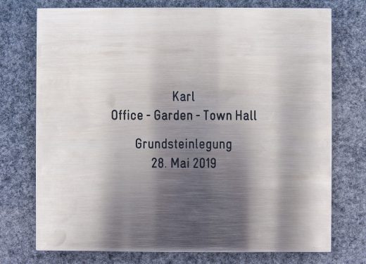 KARL Munich grundsteinlegung