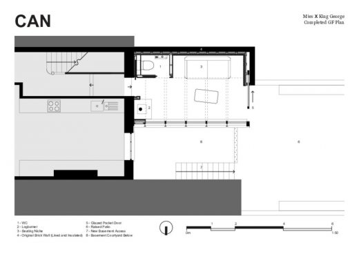 Mies X King George House in London