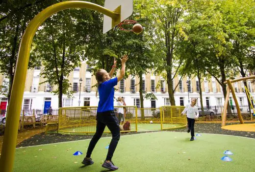 Milner Square in Barnsbury London