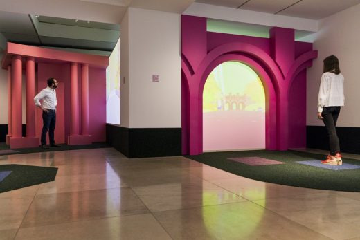 Playing the Picturesque – an exhibition by You + Pea at The Architecture Gallery, RIBA London