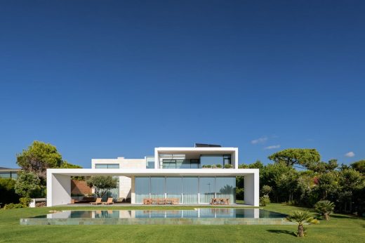 luxury waterfront house in Quinta da Marinha, Portugal