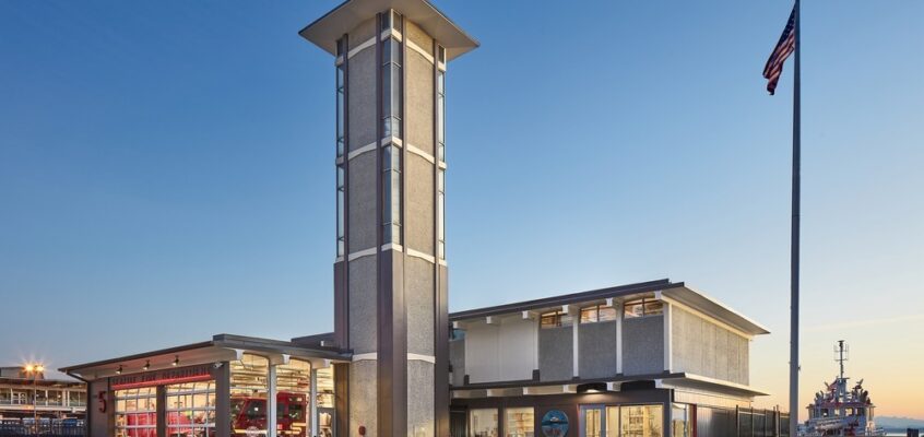 Seattle Fire Station 5 in Washington Building