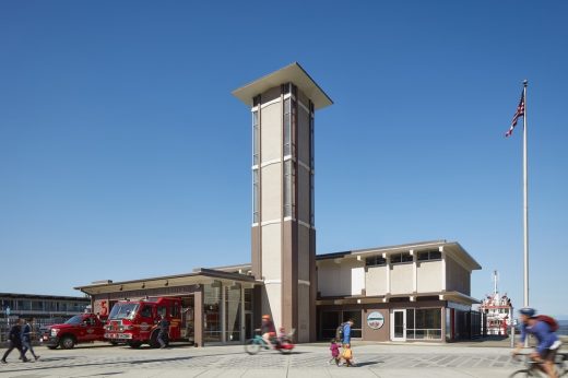 Seattle Fire Station 5 in Washington building