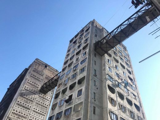 Tbilisi Sky-Bridge Saburtalo housing Georgia