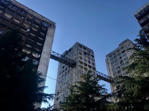 Tbilisi Sky-Bridge Saburtalo housing Georgia