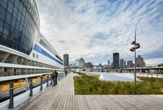 Port of Montreal building by Architects Provencher_Roy