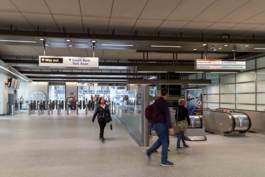 Waterloo Station York Road Ticket Hall in London