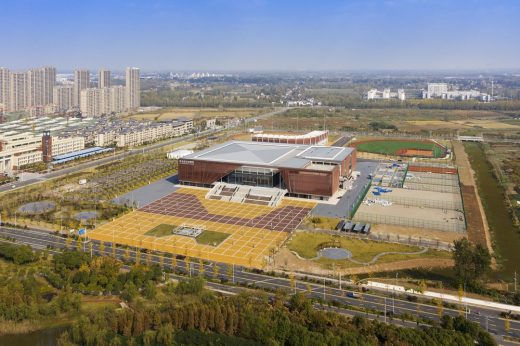 Yizheng Comprehensive Gymnasium Building in Jiangsu