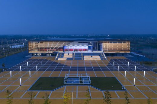 Yizheng Comprehensive Gymnasium Building in Jiangsu