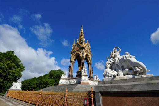 Albert Memorial Hyde Park West London