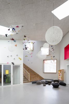 Amager Childrens Culture House interior by Dorte Mandrup Architects