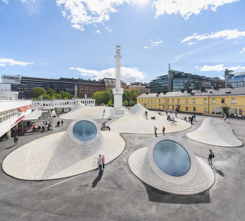 Amos Rex in Helsinki, Finland, by JKMM Architects