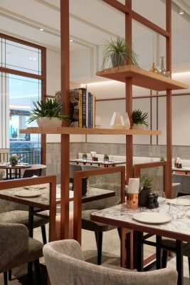 ASMA Dubai Mall restaurant interior design for 3 Emirati Siblings