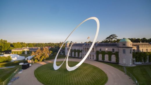 Aston Martin Sculpture at Goodwood Festival of Speed 2019