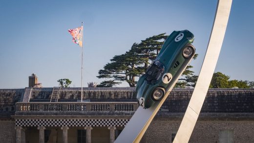 Aston Martin Sculpture at Goodwood Festival of Speed 2019