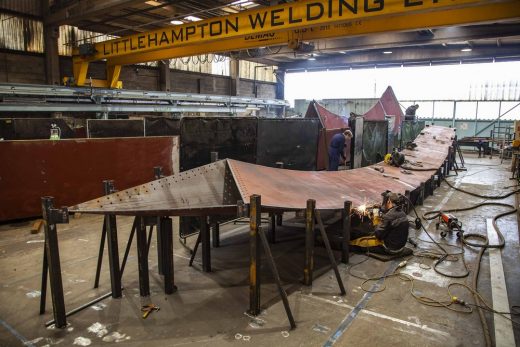 Aston Martin Sculpture Goodwood Festival of Speed 2019 welding fabrication