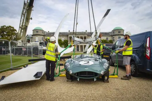 Aston Martin Sculpture Goodwood Festival of Speed 2019 West Sussex