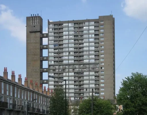 Balfron Tower East London by Ernő Goldfinger architect