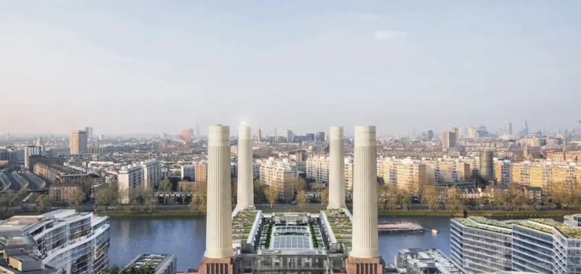 Battersea Power Station Terrace, London Gardens