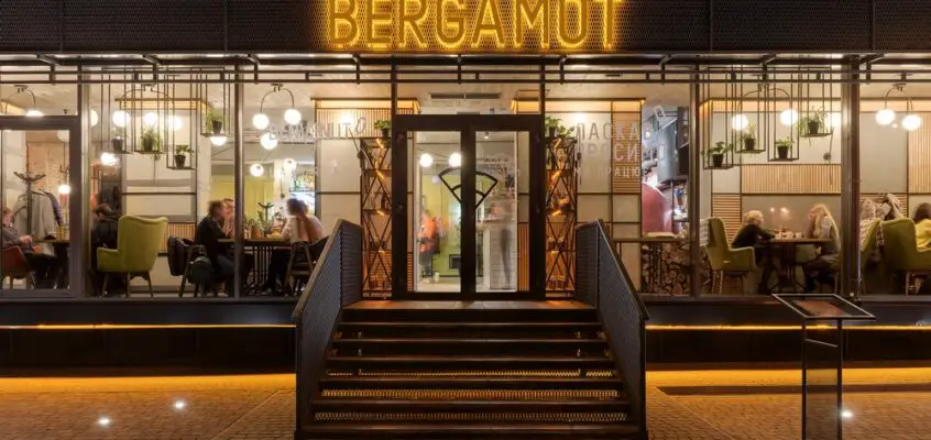 Bergamot family Italian restaurant Kyiv, Ukraine