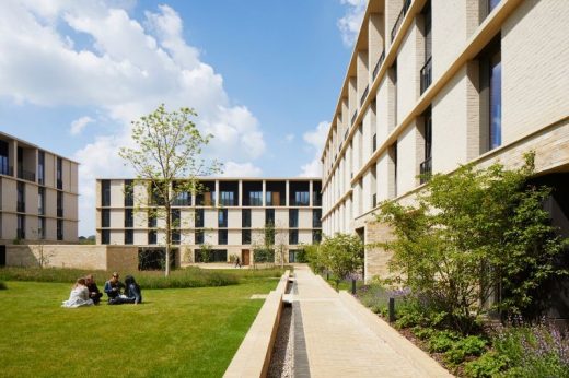 Buildings in Eddington, Northwest Cambridge