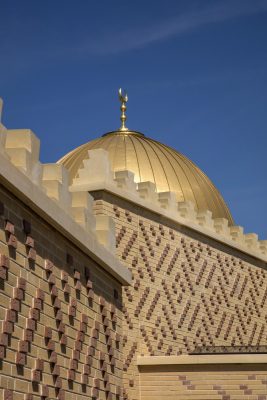 Cambridge Central Mosque by Marks Barfield Architects