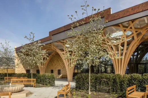 Cambridge Central Mosque by Marks Barfield Architects