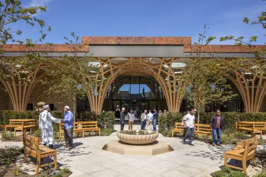 Cambridge Central Mosque by Marks Barfield Architects