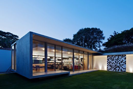 Capobianco House Library, São Paulo, SP