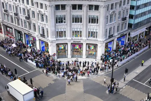 Flagship Microsoft Store in London Oxford Circus