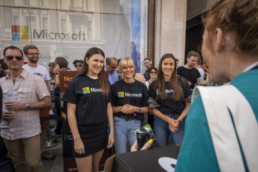 Flagship Microsoft Store in London Oxford Circus