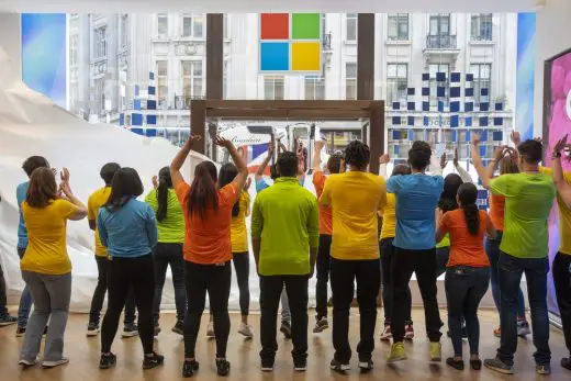 Flagship Microsoft Store in London Oxford Circus