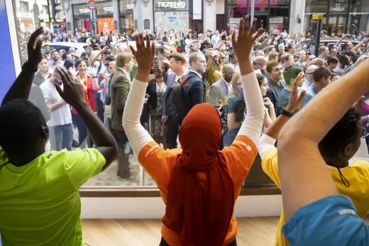 Flagship Microsoft Store in London Oxford Circus