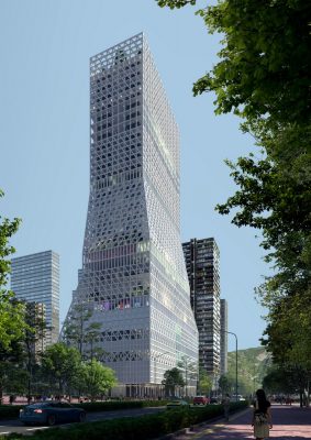 Futian Civic Cultural Centre Shenzhen building