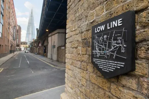 Low Line London plaque