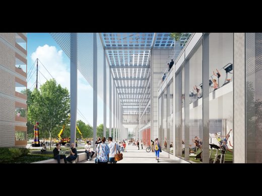 MK:U Masterplan Visions Competition entry Milton Keynes by Hopkins Architects
