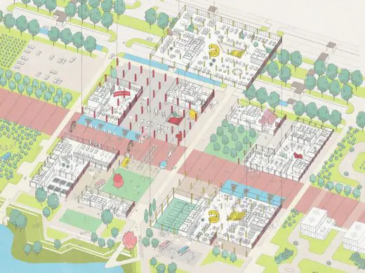 MK:U Masterplan Visions Competition Milton Keynes entry by Hawkins\Brown