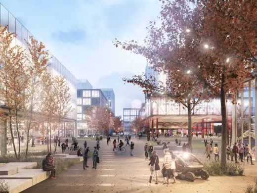 MK:U Masterplan Visions Competition Milton Keynes entry by Hawkins\Brown