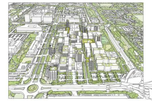 MK:U Masterplan Visions Competition design Milton Keynes by Lifschutz Davidson Sandilands