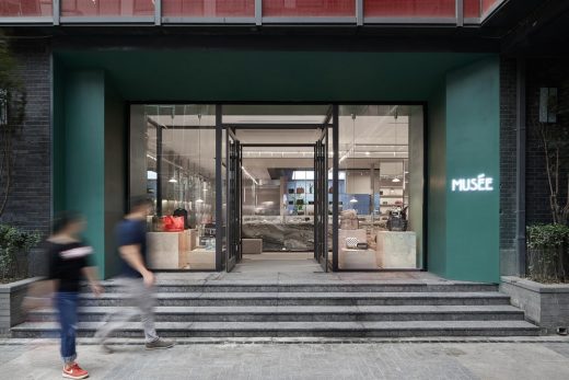 MUSÉE Flagship Store in Beijing Qianmen by Studio8