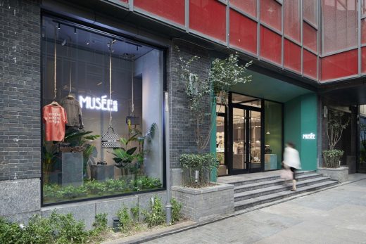 MUSÉE Flagship Store in Beijing Qianmen by Studio8