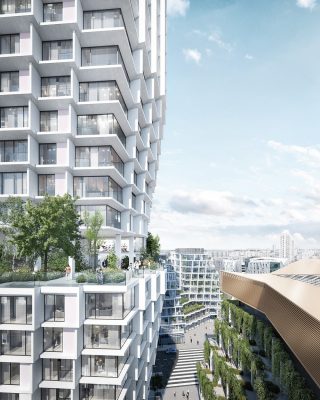 Rennes Residential Tower Competition Team JDSA design