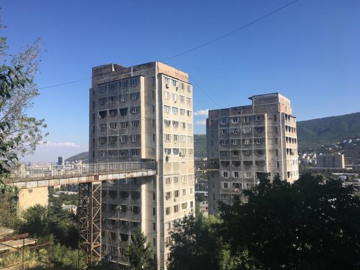 Saburtalo housing Tbilisi Sky-Bridge in Georgia