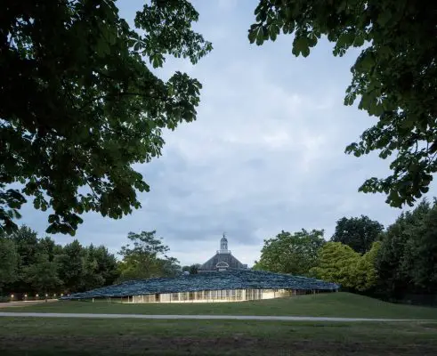 Serpentine Pavilion 2019 in London