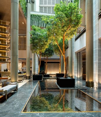 Sheraton Shenzhen Nanshan, Xili Hotel lobby bar interior pools