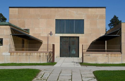 Woodland Cemetery Stockholm, Sweden, design by Gunnar Asplund architect